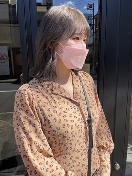 ヘアー アイス ルーチェ(HAIR ICI LUCE) シルバーグレージュ/林