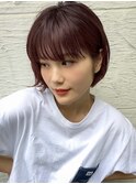 【mute原宿】ミニボブ×ピンクブラウン