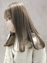 グリット(Grit) ミルクティーベージュ/ロングヘア【Grit神戸元町店】