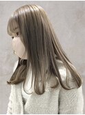 ミルクティーベージュ/ロングヘア【Grit神戸元町店】