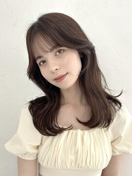 ジョエミバイアンアミ(joemi by Un ami) ★イメチェン似合わせ大人ガーリープリカールチョコレートカラー