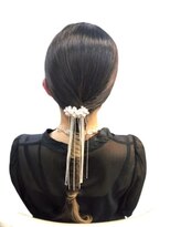 ドレスヘア　お呼ばれ　アレンジ　結婚式