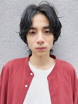 スーハ 恵比寿(SUUHA)&nbsp;センターパート×マッシュウルフ×抜け感マッシュパーマ