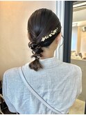 ミディアムヘアセット