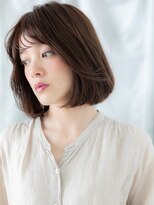 ドクターズ サロン ラブ(Dr's Salon LAB) 内巻きニュアンスカラー前下がり髪質改善ボブｆ古河20代30代40代