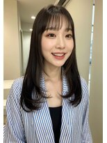 オズドロシー(Oz Dorothy) ベージュグレー黒髪レイヤーくびれヘア小顔10代20代30代40代