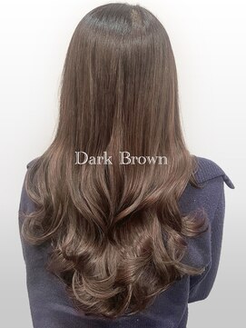 サラジュ 仁川店(SARAJU) ツヤ髪カラー　暗髪透明感◎ダークブラウン