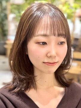 ローネス ギンザ(LONESS ginza) ボブルフ／ショコラページュ/くびれヘア／大人ガーリー