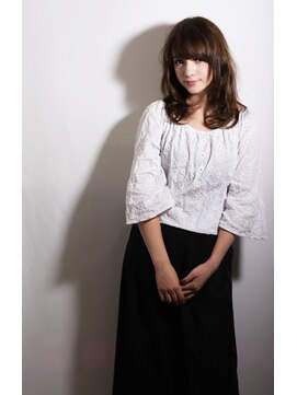 アディクト イースト 東陽町東口(addict EAST) 厚め前髪大人かわいい＿ダークモカ＿セミロング［東陽町］