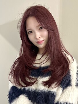 ユニコ(unico) 韓国風/レイヤー/前髪/顔まわり/小顔