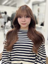 ハピネス 梅田茶屋町店(HAPPINESS)&nbsp;韓国くびれロング レイヤーオルチャン小顔前髪 艶髪