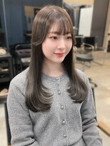 アリュウル 表参道 青山(Allure) ワンカールで盛れるレイヤーカット×透明感グレージュカラー
