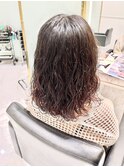 ロングカーリーパーマ