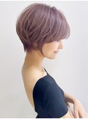 ショートボブ髪型20代30代40代50代前髪あり前髪なし面長丸顔小林