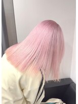 ベレーザシェルト(Beleza scelto) 9797ミルクティーピンクハイトーンカラーベビーピンク韓国ヘア