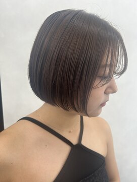 ヌードルバイコア(noodle by CoRe.gn) 【透明感カラー】ぱつっとボブ