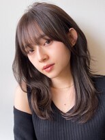 カインド 南青山(hair&make up KIND) 韓国風レイヤーカットストレート前髪あり