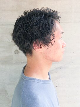 クオリス 赤塚店(QUALIS) "縦落ちツイストスパイラルパーマメンズパーマ波巻きツイスパ "