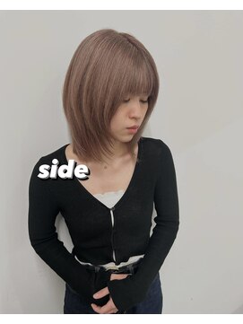 ロッソ 川口店(Rosso) 柔らかベージュのウルフカット[川口]