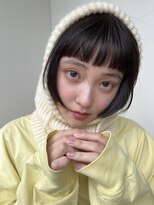 リスタバイスニップ(Lista by snip)&nbsp;ミニボブ/ワイドバング/暗めカラー/中崎町