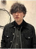 メンズウルフ/スパイラルパーマ/シャドウパーマ/長岡/新潟