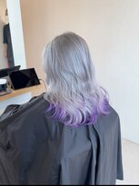 アルーナビューティデザイン エンドパープルカラー