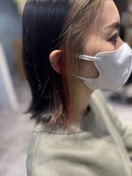ネウィ 池袋(newi) 推し色フェイスフレーミング