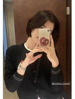 ナループロア ルームー(Nalu pu loa ROOMOO)&nbsp;ばっさりいくなら前髪なしのカリナボブ★KARINA タンバルモリ