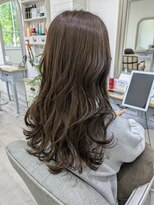 イルヘアーガーデン(illu hair GARDEN) 動きのあるロングヘア×ベージュブラウン◇