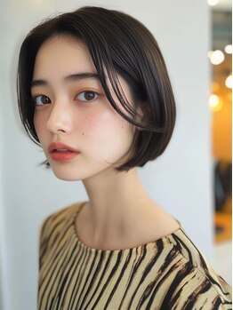 ムーク 平塚(MUUK)の写真/白髪染めも理想の色味と質感を―ダメージレスで艶やかに仕上がるMUUKの白髪染め* 毎月通える価格も◎