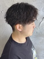 ニアウ 高崎店(Niau)&nbsp;メンズツイストスパイラルパーマ群馬高崎眉毛韓国刈り上げ