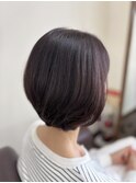 丸み艶ショートボブ