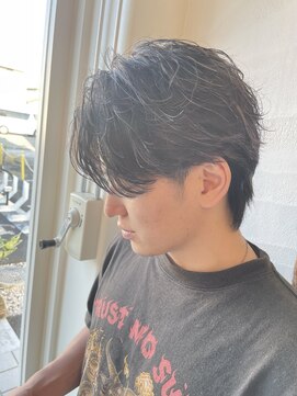 マンプスウタタ (Mumps utata) フェザーパーマ×ハイライト