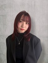 シエスタ(SIESTA)&nbsp;レッドブラウン　レイヤーカット