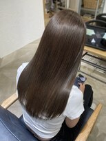 ラフ(laugh)&nbsp;髪質改善トリートメント×ラベンダーベージュ