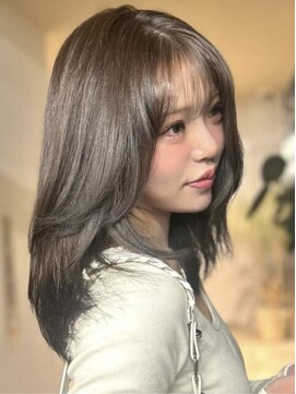 アイシー 表参道(ICY) ブリーチなしダブルカラーで叶う!ヘーゼルグレージュカラー