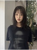 黒髪カタログ/クラゲヘアー/オリーブグレー/一宮/レイヤーカット
