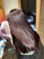 キュアケー(cureK)&nbsp;ボルドー　ディープレッド　艶カラー