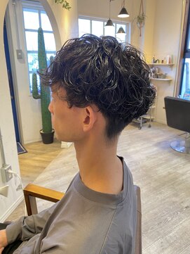 ブルー 博多(Blue) メンズモテパーマ