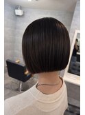 バイカルテで叶える艶ストレートボブ