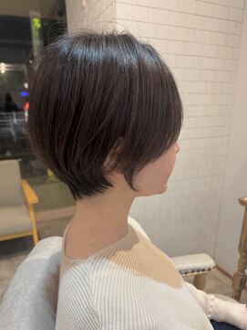 アンリー(Anree) 【Anree】ショートボブ×ベージュ系カラー