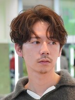 レタッチ バイ フィフス 銀座(RETOUCH by fifth)&nbsp;新橋メンズパーマフェザーパーマシャドウパーマセンターパート