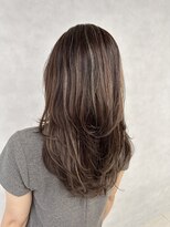 アース 新越谷店(HAIR&MAKE EARTH)&nbsp;海外風レイヤーカット×ハイライト