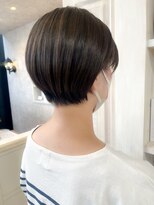 キャアリー(Caary) 福山美容室Caary髪質改善くびれショート艶髪丸みショート20代