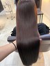 【乾かすだけでまとまる】地毛風ストレート+トリートメント ¥22000→¥17800~
