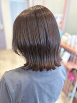 フラワーズ(Flowers)&nbsp;くびれボブ ラベンダーココアベージュ 美髪 20代 髪質改善 艶髪