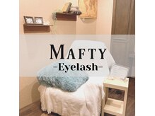 マフティー ヘア エステティクス(MAFTY hair/esthetics)の雰囲気（同店内でのアイラッシュも大好評♪プライベート空間でのひと時♪）