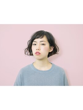 ラプト(rapt) 《rapt.》ダブルバングxウェーブ （ビフォア写真あり）