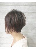 前下がりショートボブ