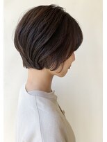 モリオ フロム ロンドン サッポロファクトリー店(morio FROM LONDON)&nbsp;【morio札幌】ふんわり大人かわいい黒髪ショートボブ毛先パーマ